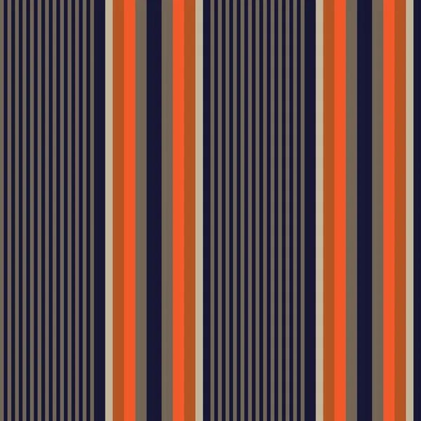 Fondo Patrón Sin Costuras Rayado Vertical Naranja Adecuado Para Textiles — Archivo Imágenes Vectoriales