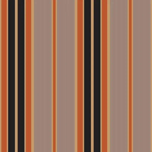 Orange Vertical Striped Seamless Pattern Background Suitable Fashion Textiles Graphics — Stock Vector