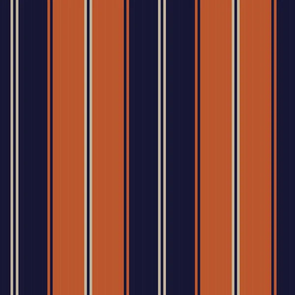 Oranžové Svislé Pruhované Bezešvé Vzor Pozadí Vhodné Pro Módní Textilie — Stockový vektor