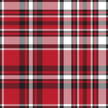 Kırmızı Glen Ekose desenli, moda tekstil ve grafikleri için uygun.