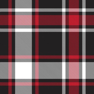 Kırmızı Glen Ekose desenli, moda tekstil ve grafikleri için uygun.