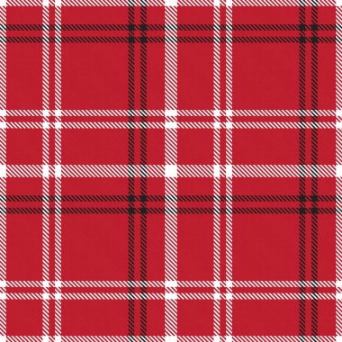 Kırmızı Glen Ekose desenli, moda tekstil ve grafikleri için uygun.