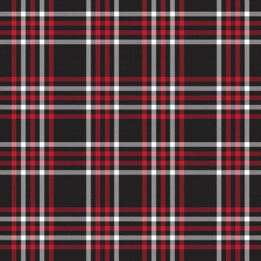 Kırmızı Glen Ekose desenli, moda tekstil ve grafikleri için uygun.
