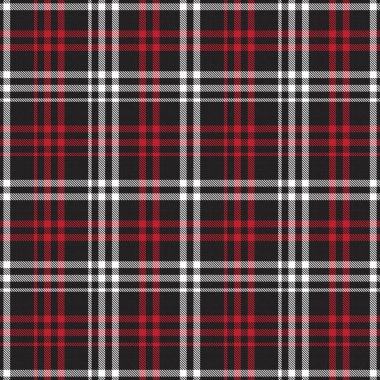 Kırmızı Glen Ekose desenli, moda tekstil ve grafikleri için uygun.