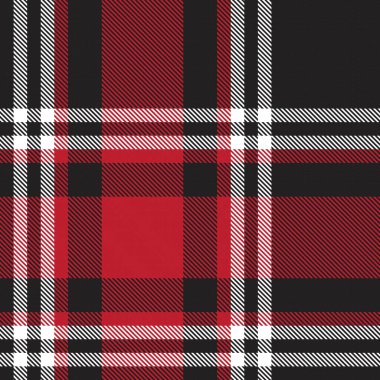 Kırmızı Glen Ekose desenli, moda tekstil ve grafikleri için uygun.