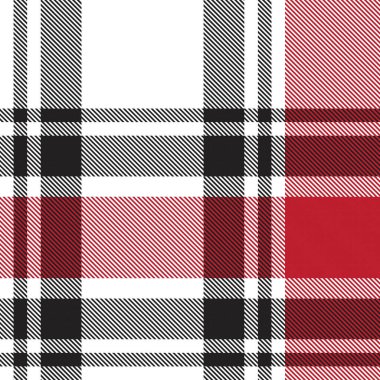 Kırmızı Glen Ekose desenli, moda tekstil ve grafikleri için uygun.