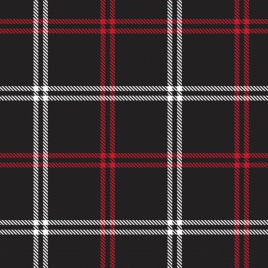 Kırmızı Glen Ekose desenli, moda tekstil ve grafikleri için uygun.