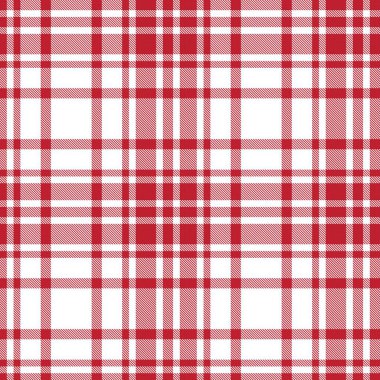 Kırmızı Glen Ekose desenli, moda tekstil ve grafikleri için uygun.