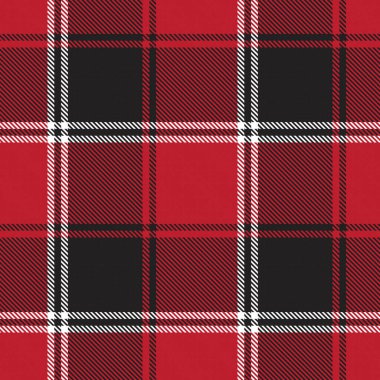 Kırmızı Glen Ekose desenli, moda tekstil ve grafikleri için uygun.