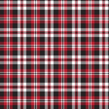 Kırmızı Glen Ekose desenli, moda tekstil ve grafikleri için uygun.
