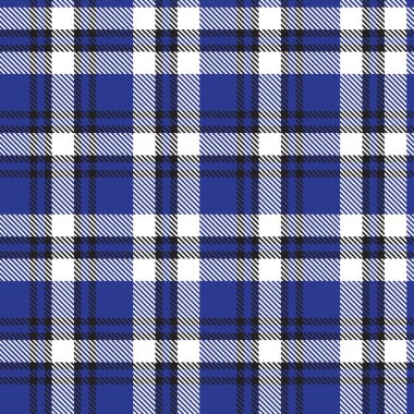 Mavi Glen Ekose desenli, moda tekstil ve grafikleri için uygun.