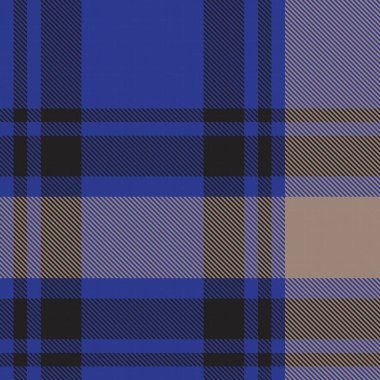 Mavi Glen Ekose desenli, moda tekstil ve grafikleri için uygun.