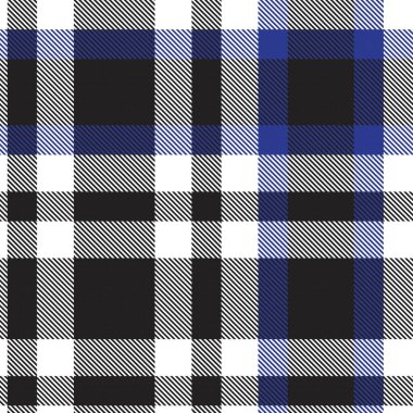 Mavi Glen Ekose desenli, moda tekstil ve grafikleri için uygun.