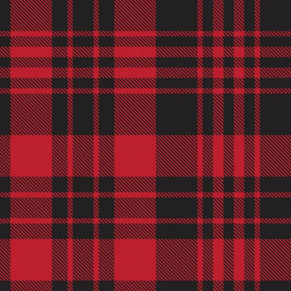 Red Glen Plaid Texture Modello Senza Cuciture Adatto Tessuti Moda — Vettoriale Stock