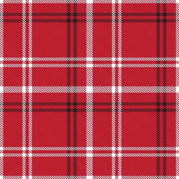 Red Glen Plaid Textuur Naadloos Patroon Geschikt Voor Mode Textiel — Stockvector