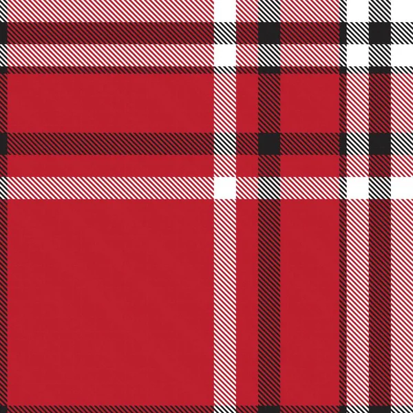 Red Glen Plaid Texturizado Padrão Sem Costura Adequado Para Têxteis — Vetor de Stock