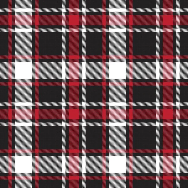 Red Glen Plaid Texturizado Padrão Sem Costura Adequado Para Têxteis —  Vetores de Stock