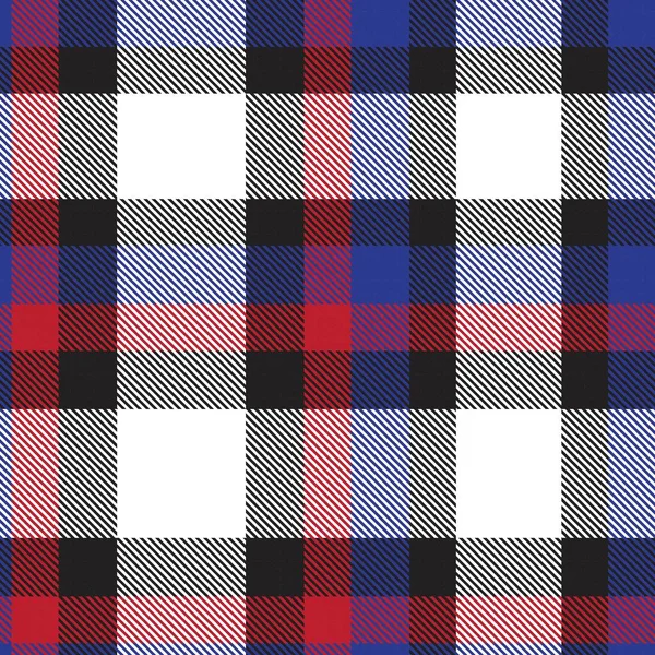 Red Glen Plaid Motif Sans Couture Texturé Adapté Aux Textiles — Image vectorielle