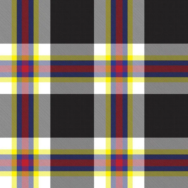 Red Glen Plaid Textuur Naadloos Patroon Geschikt Voor Mode Textiel — Stockvector