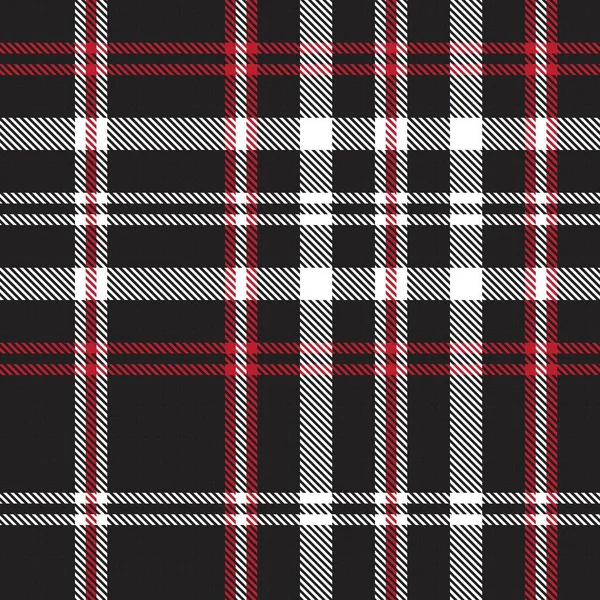 Red Glen Plaid Textuur Naadloos Patroon Geschikt Voor Mode Textiel — Stockvector