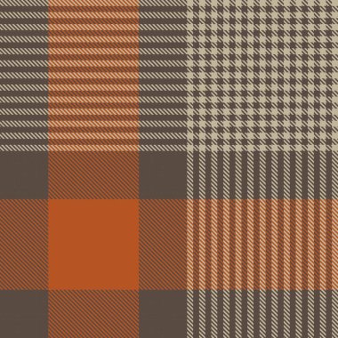 Turuncu Glen Ekose desenli, moda tekstil ve grafikleri için uygun.