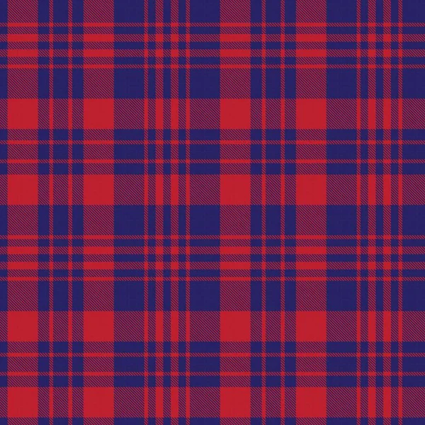 Red Navy Glen Plaid Textuur Naadloos Patroon Geschikt Voor Mode — Stockvector