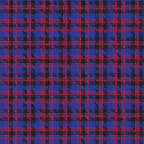 Red Navy Glen Plaid Textuur Naadloos Patroon Geschikt Voor Mode — Stockvector