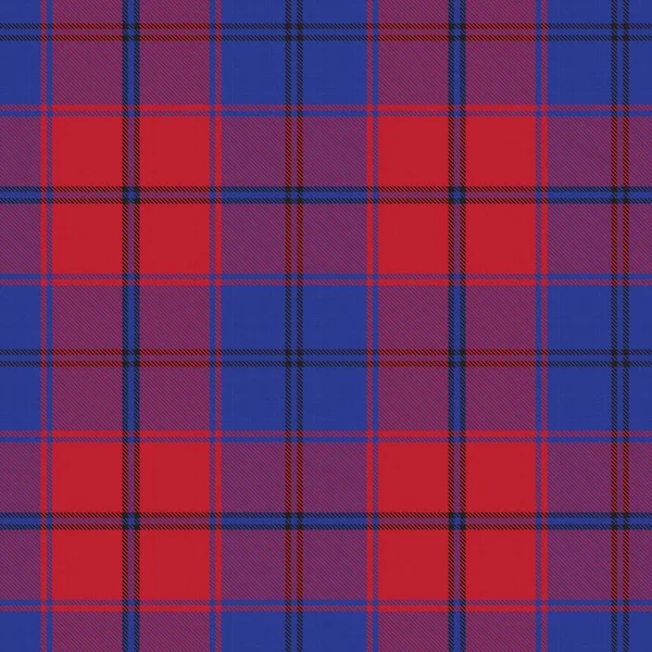 Red Navy Glen Plaid Motif Sans Couture Texturé Adapté Aux — Image vectorielle