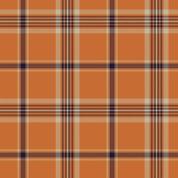 Patrón Sin Costura Texturizado Cuadros Orange Glen Adecuado Para Textiles — Archivo Imágenes Vectoriales