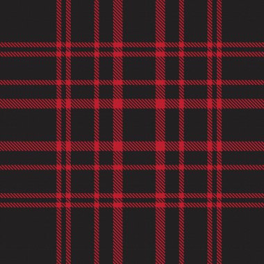 Kırmızı Glen Ekose desenli, moda tekstil ve grafikleri için uygun.