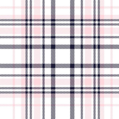 Pembe Glen Ekose desenli moda tekstil ve grafikleri için uygun kusursuz desen