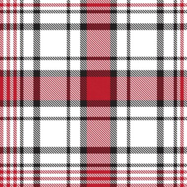 Kırmızı Glen Ekose desenli, moda tekstil ve grafikleri için uygun.