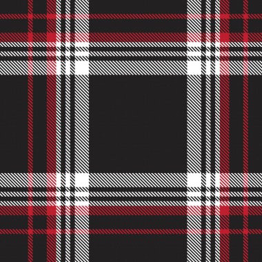 Kırmızı Glen Ekose desenli, moda tekstil ve grafikleri için uygun.