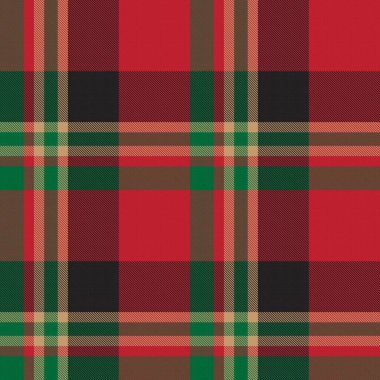 Kırmızı Glen Ekose desenli, moda tekstil ve grafikleri için uygun.