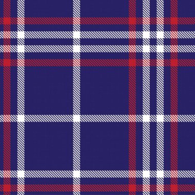 Mavi Glen Ekose desenli, moda tekstil ve grafikleri için uygun.