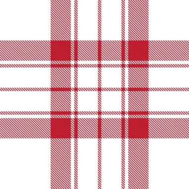 Kırmızı Glen Ekose desenli, moda tekstil ve grafikleri için uygun.