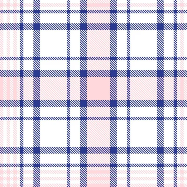 Pink Glen Plaid Texturovaný Bezešvý Vzor Vhodný Pro Módní Textil — Stockový vektor