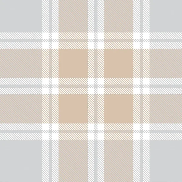 Brown Glen Plaid Texturizado Padrão Sem Costura Adequado Para Têxteis — Vetor de Stock