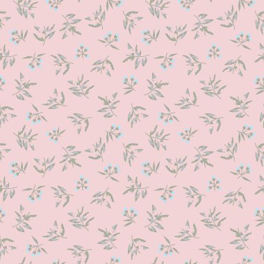 Pembe Tropik Yaprak botanik desensiz arka plan moda baskıları, grafikler, arka planlar ve el sanatları için uygundur