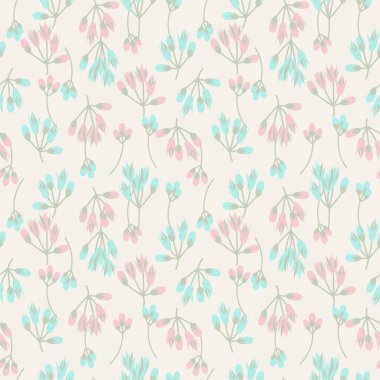 Kahverengi Taupe bitkisel bitki örtüsü desensiz arka plan moda baskıları, grafikler, arka planlar ve el sanatları için uygun