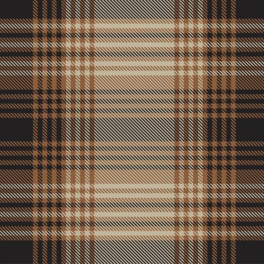 Kahverengi Ombre Ekose desenli moda tekstil ve grafikleri için uygun kusursuz desen