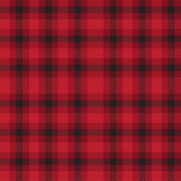 Red Ombre Plaid Texturizado Padrão Sem Costura Adequado Para Têxteis —  Vetores de Stock