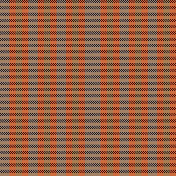 Orange Ombre Plaid Textuur Naadloos Patroon Geschikt Voor Mode Textiel — Stockvector