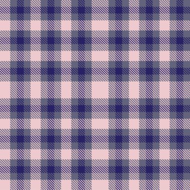 Moda tekstil ve grafikleri için uygun desenli Pembe Donanma Ombre Ekose desenli