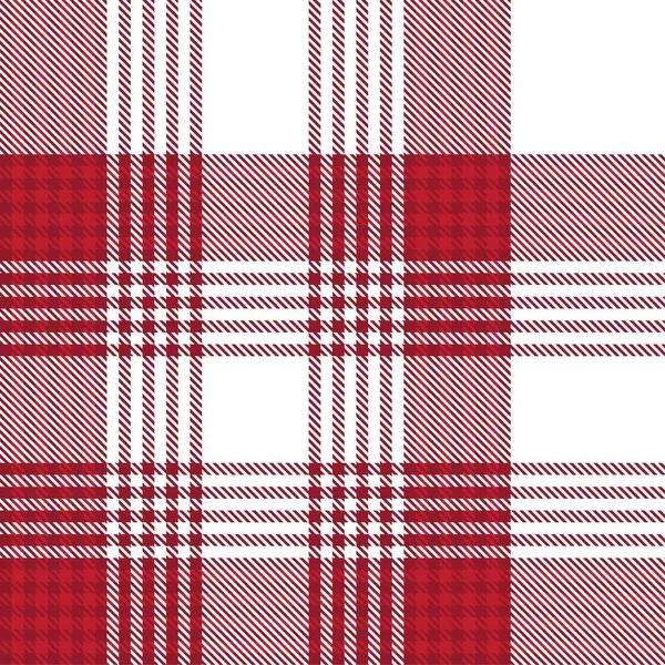 Red Ombre Plaid Текстурований Безшовний Візерунок Придатний Модного Текстилю Графіки — стоковий вектор