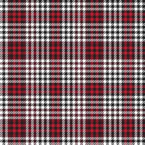 Red Ombre Plaid Texturované Bezešvé Vzor Vhodný Pro Módní Textil — Stockový vektor