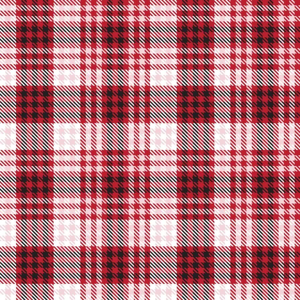 Red Ombre Plaid Текстурований Безшовний Візерунок Придатний Модного Текстилю Графіки — стоковий вектор