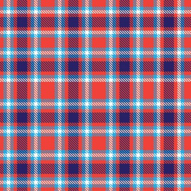 Moda tekstil ve grafikleri için uygun turuncu Ombre ekose desenli kusursuz desen