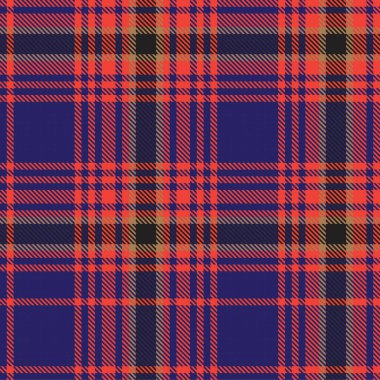 Moda tekstil ve grafikleri için uygun turuncu Ombre ekose desenli kusursuz desen