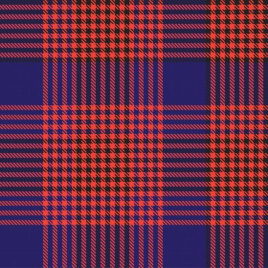 Moda tekstil ve grafikleri için uygun turuncu Ombre ekose desenli kusursuz desen
